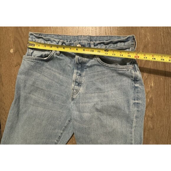 Buck Mason Ford Standard 14 Oz Double Dipped 12102 Denim Button Fly Mens 32x34 - Picture 5 of 12